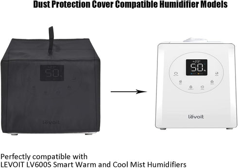 Dust Protector Cover for Humidifiers, Waterproof Nylon Case Compatible with LEVOIT LV600S Humidifiers