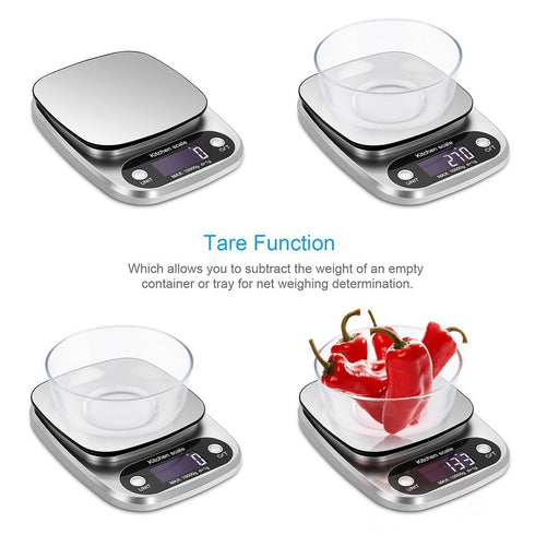 Food Scale 22lb - Digital Kitchen Scales for Weight Grams and Ounces for Cooking and Baking