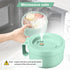 28.7oz Rarapop Microwave Soup Bowl Containers with Lids, Wheat Straw Ramen Noodles Cup Mug for Instant Noodles,Oatmeal