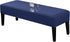 Lebaley Waterproof Stretch Jacquard Ottoman & Bench Cover Removable Washable Slipcover for 42-54