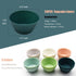 Reusable Silicone Cupcake Baking Cups 24 Pack, 2.75 inch Non-Stick Muffin Liners for Party Halloween Christmas