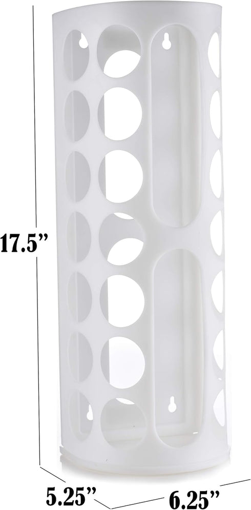 Handy Laundry Grocery Bag Storage Holder, 2-Pack Large Bag Dispenser for Neatly Storing Plastic Shopping Bags