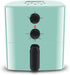Elite Gourmet EAF-3218BL Personal 1.1Qt Compact Electric Hot Air Fryer, Oil-Less Healthy Cooker with Timer &
