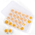 HANSGO Deviled Egg Containers with Lid, Tray Holder Carrier for 24 Eggs for Home Party Kitchen Supplies