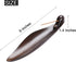 9" Length Incense Stick Holder with 3 Holes, Ceramic Ash Catcher for Meditation Room, Yoga, Home, Office (Brown)