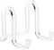 Plymor Clear Acrylic Ribbon-Style Display Easel, 2.875" H x 2.5" W x 3.5" D