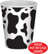 Beistle 24 Piece Cow Print Beverage Cups, 9 Ounces