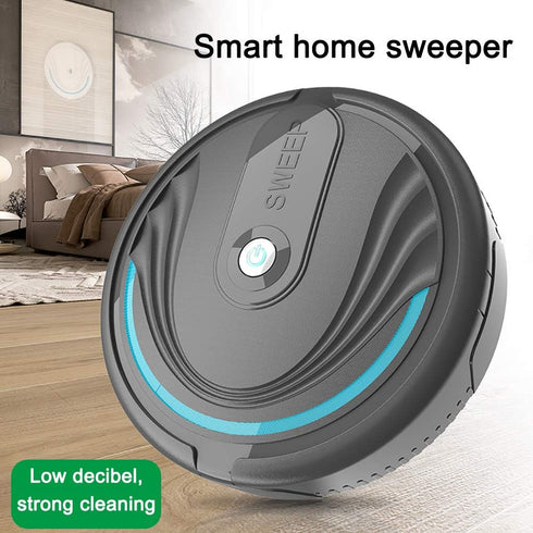 Robot Vacuum Cleaner Household Smart Sweeping Robot, Automatic Cleaner for Hard Floor, Tile, Pet Hair, and Carpets