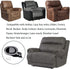 2Pcs Universal Heavy-Duty Metal Recliner Release Pull Handles, Fits Ashley, Lazy Boy, Most Brands, 3" x 3.5"