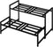 Lilybud--lily Plant Stand Indoor Outdoor, 2-Tier Wrought Iron Plant Stands, Stackable Metal