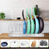 Lid Organizer Pot Lid Organizer Detachable and Adjustable Pots and Pans Organizer for Kitchen Cabinet Storage for Pots and Pans, Cutting Boards, Cooking Utensils (1 pack) by JORETLE