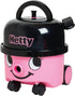 Casdon Henry & Hetty Toys - Hetty Vacuum Cleaner - Pink Vacuum Cleaning Toy with Real Function & Nozzle Accessories for