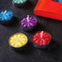 Tealight Candles, 30 Pieces Handmade Delicate Flower Mini Candle Discs for Weddings, Home Decoration & Relaxation