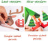 90shine 314PCS Christmas Decorations - Window Clings with Snowflake, Santa, Elf, Reindeer, Gnome Decals, 12 Sheets