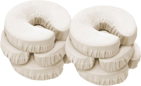 Master Massage 100% Cotton Pillow Covers, Machine Washable, Cream