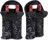 Hipiwe 2-Bottle Wine Bottle Tote Insulated Neoprene Wine Cooler Bag Champagne Water Beer