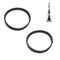 Replacement Belt for Bissell Pet Hair Eraser Vacuum, Compatible with Model 1650A, 24613, 20874, 27909, 2 Pack