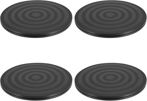 JAPCHET 4 Pack 8 Inch Bonsai Turntable, Heavy Duty Rotating Lazy Susan
