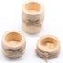 Nwsrayu Pack 3 Wooden Air Plant Holder of Wooden Air Plants Holders Air Plants Terrarium Tillandsia Streptophylla