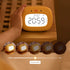 Kids Alarm Clock for Boys and Girls Bedroom, LED Cute Clock with Digital Display, Children's Sleep Trainer, Ok to Wake