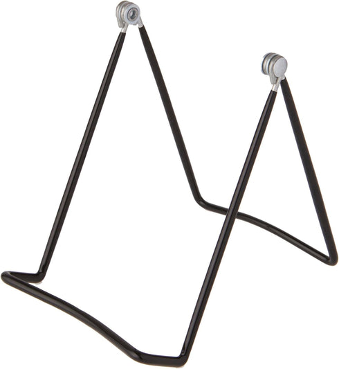Bard's Vinyl Covered Black Wire Easel Stand, 6" H x 4.5" W x 6" D