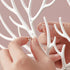 MORE&LESS Antlers Jewelry Display Stand with Drawer, Tree Tower Rack for Ring, Earrings, Necklace, Bracelet