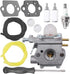 WT-973 Carburetor for MTD Remington String Trimmer Models RM2510, RM2520, RM2560, and More