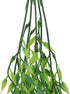 CATTREE Artificial Weeping Willow, Plastic Plants Greenery Leaves, Fake Hanging Vine Faux Ivy Garland, 4 Pack