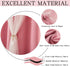 84 Inches 2 Pink Blackout Curtains for Girls Bedroom Cute- Aesthetic Star Cutout Double Layer with Sheer Overlay, Long