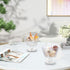 Set of 4 Glass Dessert Bowls, 9oz Ice Cream Sundae Cups, Perfect for Oats, Milk, Sorbet, Yogurt