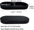 Elegant Black Beech Wood Tray for Salt & Pepper Mills
