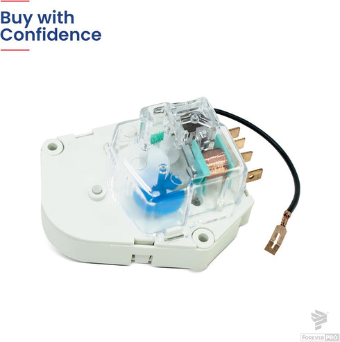 ForeverPRO W10822278 Timer-Def for Whirlpool Refrigerator, Fits Models 14210016, 2188372