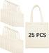 ORJ 13 * 15 inch Sublimation Blank Canvas Bags Bulk,Tote Bags for Sublimation,