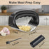 OERAIDIM Garlic Press Rocker - Stainless Steel Garlic Mincer, Garlic Chopper, Garlic Crusher with Garlic Peeler