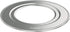 Bamboo Steamer Ring Adapter for 8" to 13" Bamboo Steamer Basket, Stainless Steel Steaming Ring for Dumplings and Veggies