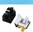 Mudder QP2-4.7 PTC Starter Relay and 6750C-0005P Overload Protector, 2 Pieces Compatible with LG Refrigerator Compressor