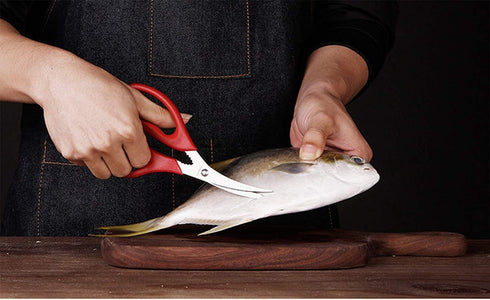 Criativo live 8 7 pieces Professional and durable Seafood scissors crab cracker stainless steel seafood scissors