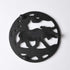 BRASSTAR Counter PTZD008 Cast Iron Bull Pot Trivet Decorative Rusted Design Recycled Metal Hot Dishes Stands Holders
