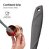 Kitchen Mama Silicone Jar & Can Spatula Set, Heat-Resistant, Ergonomic Grip for Mixing, Scraping, and Spreading