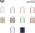 36 Inches 100% 14 36 Inch Solino Home Linen Striped Table Runner - Pure Linen Navy and Natural French Stripe Small