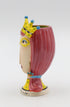 Appletree Design ATD Beauty Queen Vase, 6-1/2-Inch Tall, Pink, Cartoon, Ceramic, Oblong, Distinctive Design