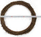 12" Natural Grapevine Wreath DIY Crafts for Christmas Door Hanging, Holiday Festival Wedding Decoration