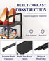 Closet, 27.6" Kitsure Shoe Rack for Sturdy Shoe Storage for Entryway, Space-Saving Shoe Rack Small and Shoe Shelf
