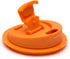 Jarware Drink Orange Lid for Regular-Mouth Mason Jars