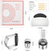 Pastry Cutter, Biscuit Cutter, Dough Scraper, Silicone Baking Mats, Stainless Steel Pastry Blender Set, Dough Cutter Biscuit Cutter Baking Pastry Mat Dough Blender Tools & Pastry Utensils (5 Pcs/Set) by MINO ANT