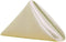 Your Chair Covers 20 Inch Ivory Satin Oversized Cloth Napkins, Pack of 10, Hemmed & Washable