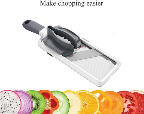 Multi Vegetable Slicer-Safe Mandoline slicer for kitchen,Adjustable Stainless Steel Blade,Cutter for Fruits