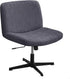 Criss Cross Chair Cover Water Resistant Jacquard Vanity Chair Cover Elastic Mid