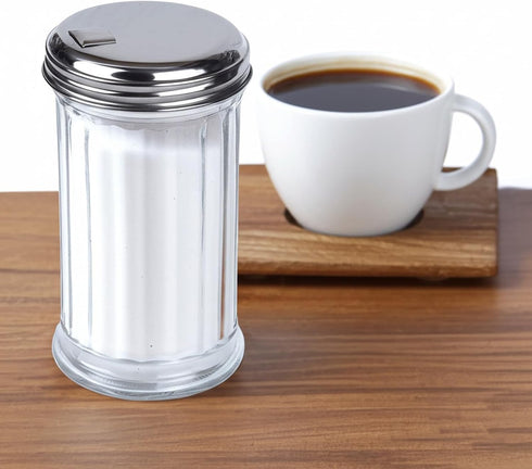 5.5 inch BNYD Glass Sugar Shaker Dispenser Pourer