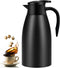 68oz Coffee Carafe Airpot, Insulated Stainless Steel Vacuum Thermal Pot for Coffee, Hot Water, and Tea